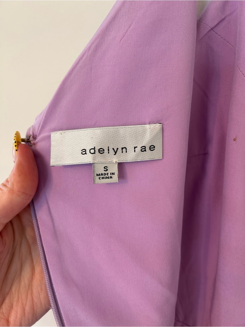 Adelyn Rae Lilac Mini Dress - Picture 5 of 7